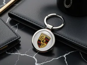 Porsche Auto Schlüsselring Tuning Legierung Robust